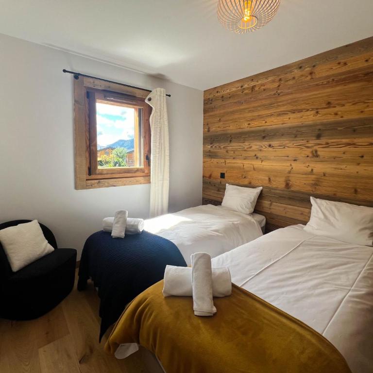 Appartement de Charme aux Gets - 9 Pers, Parking & Wi-Fi - FR-1-671-307 - Appartement - 5