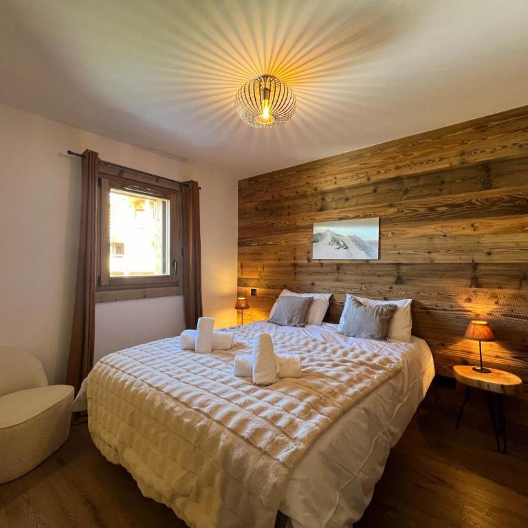 Appartement de Charme aux Gets - 9 Pers, Parking & Wi-Fi - FR-1-671-307 - Appartement - 9