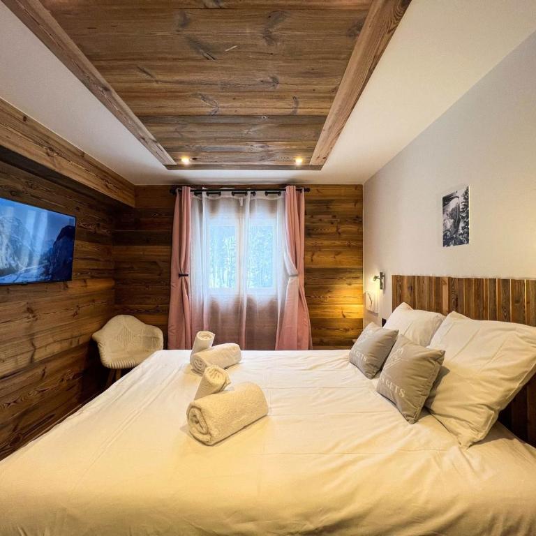 Chalet de luxe aux Gets - 4 chambres pour 9 personnes avec jacuzzi et Wi-Fi - FR-1-671-314 - Chalet - 9