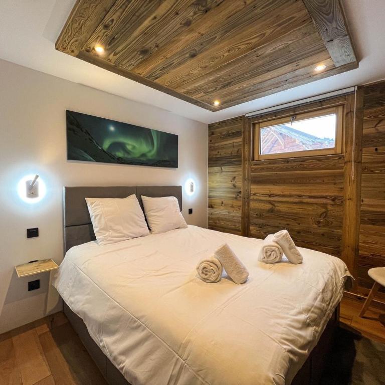Chalet de luxe aux Gets - 4 chambres pour 9 personnes avec jacuzzi et Wi-Fi - FR-1-671-314 - Chalet - 14