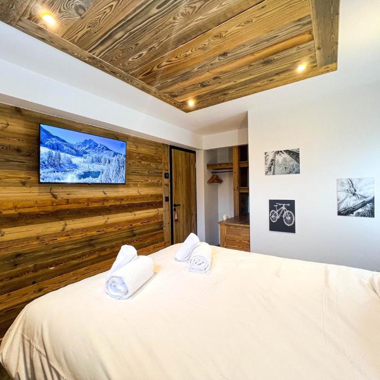 Chalet de luxe aux Gets - 4 chambres pour 9 personnes avec jacuzzi et Wi-Fi - FR-1-671-314 - Chalet - 27