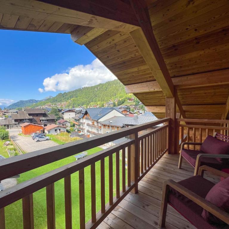 Appart spacieux Les Gets, 3 ch, WiFi, parking inclus - FR-1-671-303 - Appartement - 4