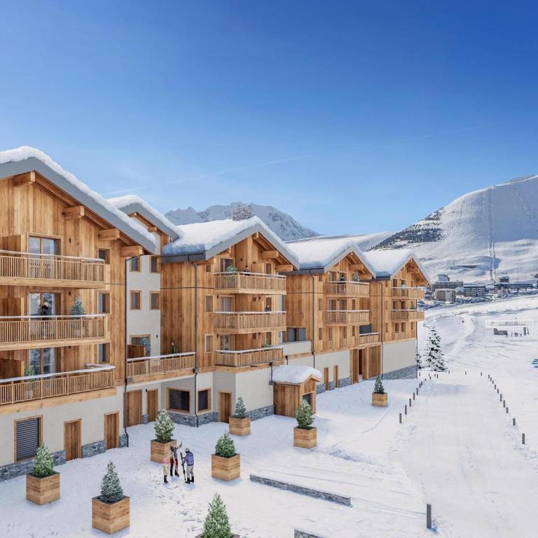 Appartement chic à deux pas des pistes de ski - Apartment mit 1 Schlafzimmer - 10
