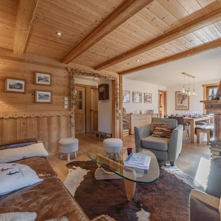 Chalet rénové 11 pers, centre de Morzine, parking - FR-1-754-5 - Chalet - 11