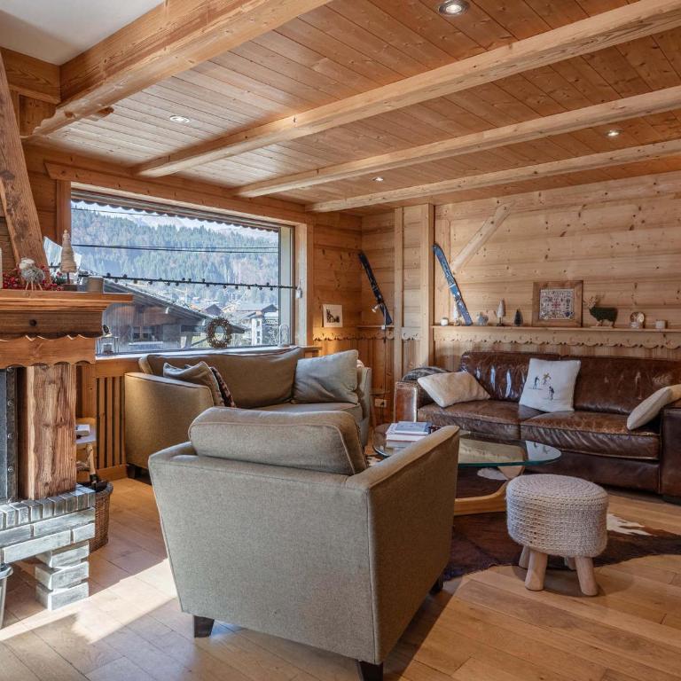 Chalet rénové 11 pers, centre de Morzine, parking - FR-1-754-5 - Chalet - 13