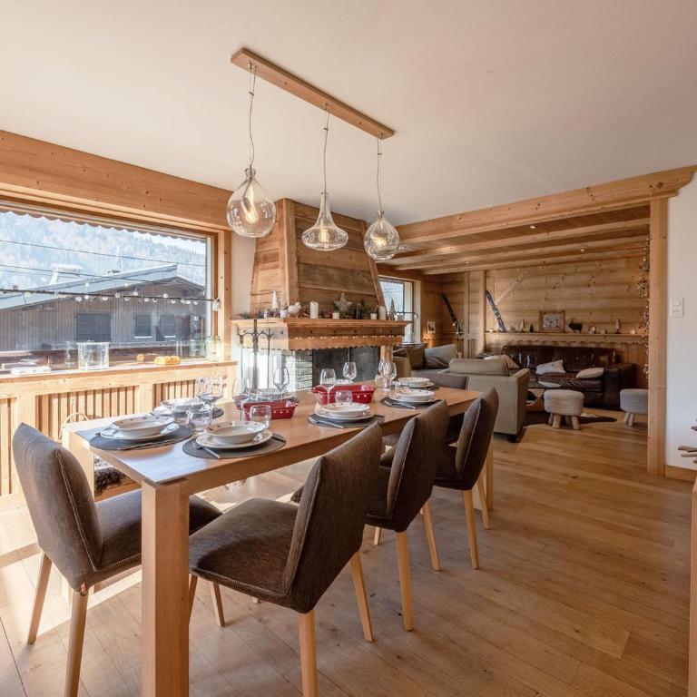 Chalet rénové 11 pers, centre de Morzine, parking - FR-1-754-5 - Chalet - 14
