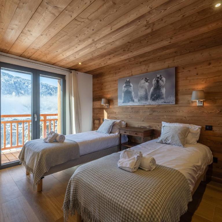 Chalet moderne à Morzine, 12 pers, 5 ch, proche centre - FR-1-754-88 - Chalet - 14
