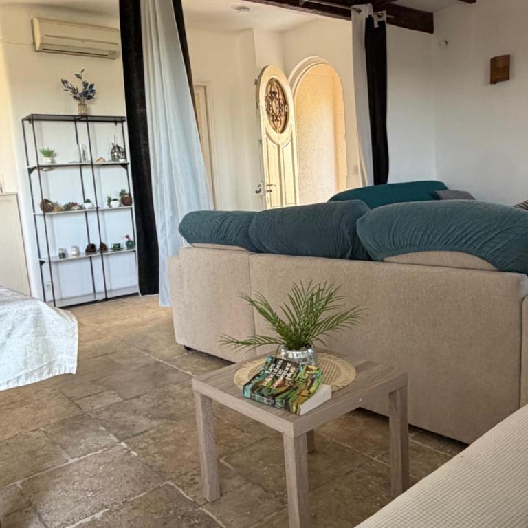 Grand Appt 6P climatisé dans villa avec piscine - 8 kms de Cannes - Appartement 2 Chambres - 53