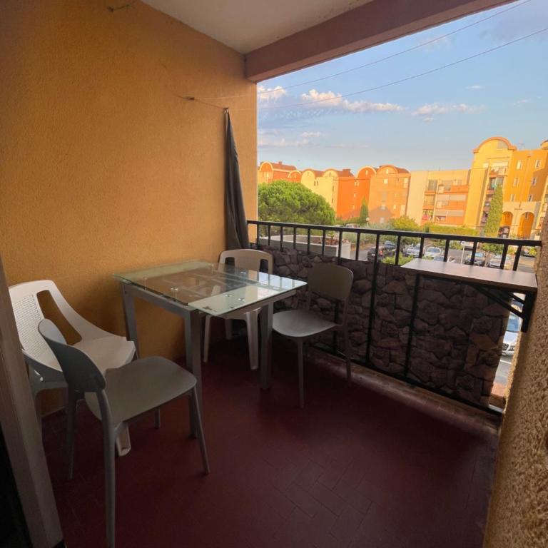 Studio cabine loggia piscine gruissan port - Apartment mit 1 Schlafzimmer - 5