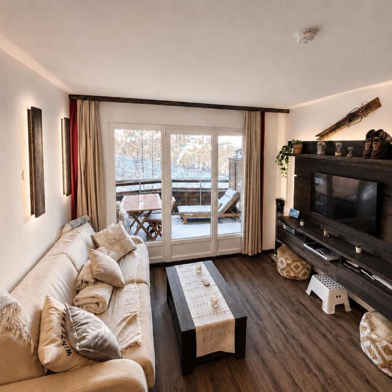 Luxueux appartement avec jacuzzi, pour 4 personnes, vue incroyable immense terrasse - Apartment mit 1 Schlafzimmer - 2