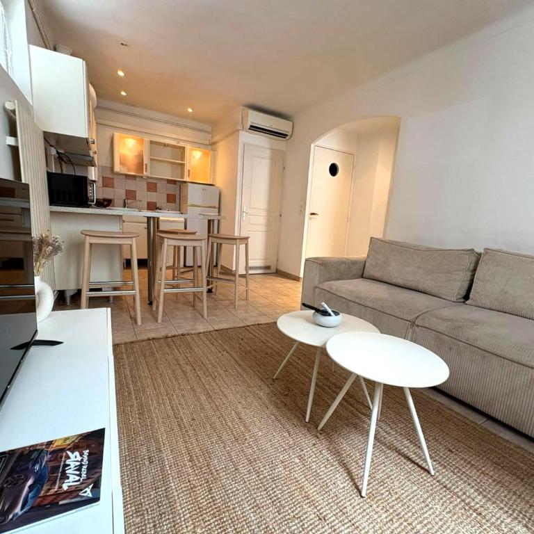 Alice - T2 climatisé, Carré d'or à 2 min de la Croisette - Cannes - Appartement 1 Chambre - 13