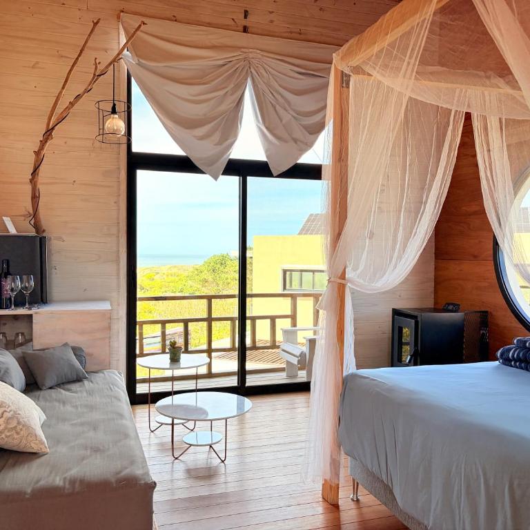 Eco Natural - Habitación Doble Deluxe con balcón y vistas al mar - 5