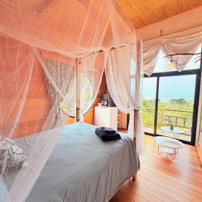 Eco Natural - Habitación Doble Deluxe con balcón y vistas al mar - 5