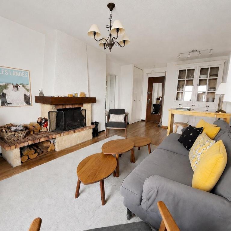 Belle appartement avec cheminée près des pistes - Appartement 2 Chambres - 6