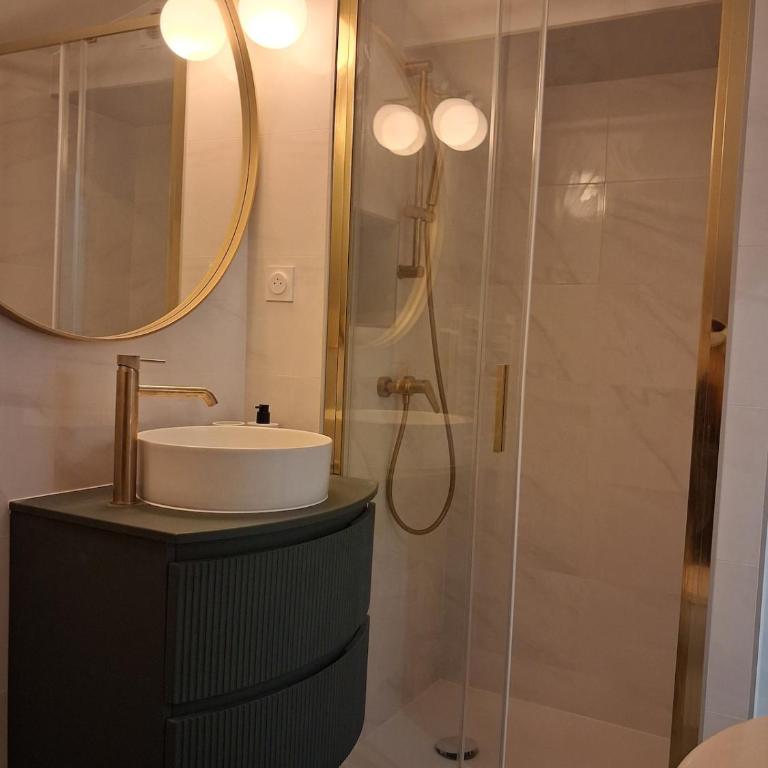 Studio rénové au cœur de Chambéry - One-Bedroom Apartment - 6