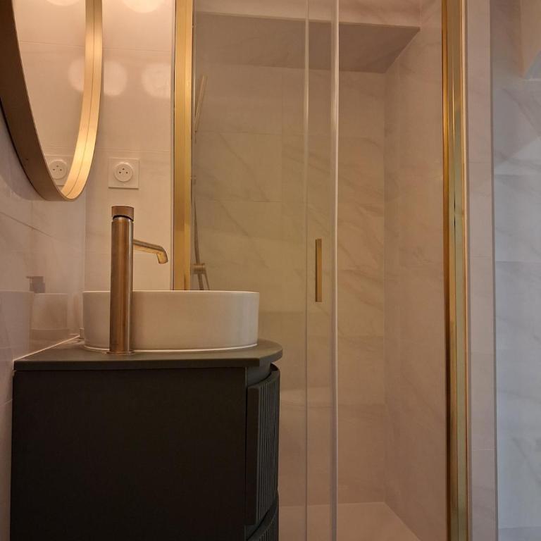 Studio rénové au cœur de Chambéry - One-Bedroom Apartment - 9