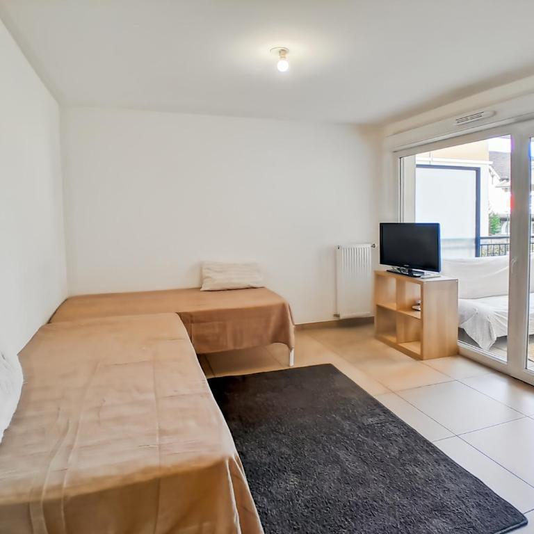 L'Escale 29 - T2 balcon, proche gare & Genève - Appartement 1 Chambre - 5