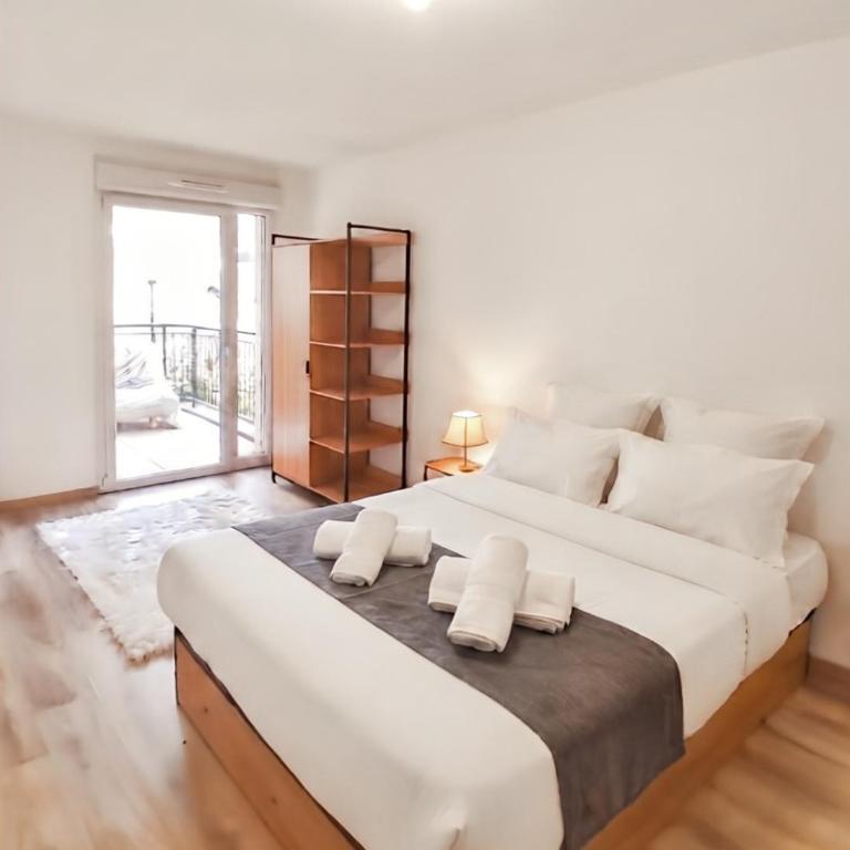 L'Escale 29 - T2 balcon, proche gare & Genève - Appartement 1 Chambre - 7