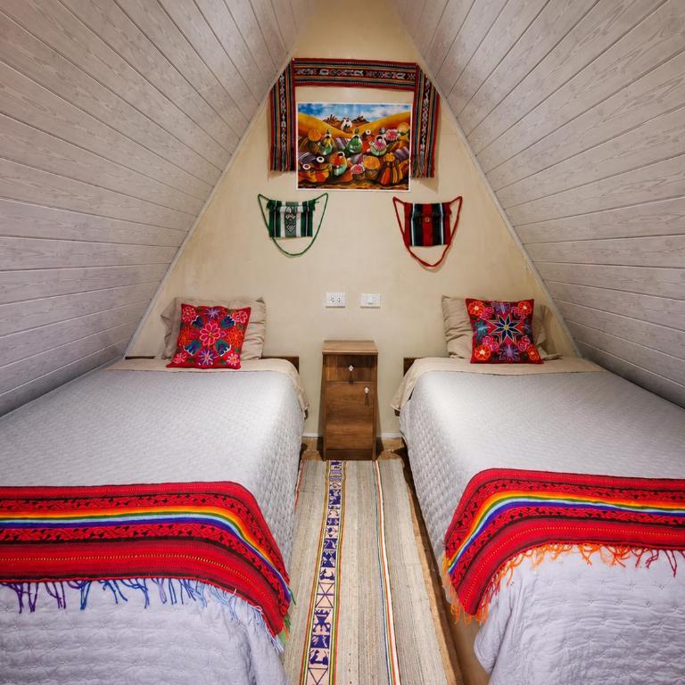 Llama Wasi Andean Cabins Chaullay - Twin Room with Shared Bathroom - 2