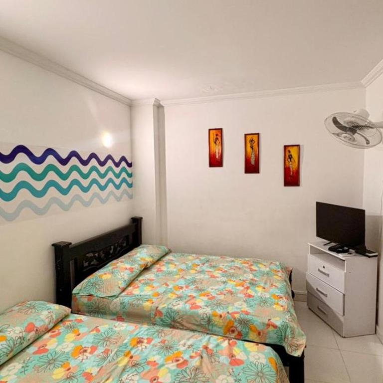 Ed CRISTAL CARIBBEAN FRENTE A PLAYA RODADERO - Apartamento de 1 dormitorio - 4