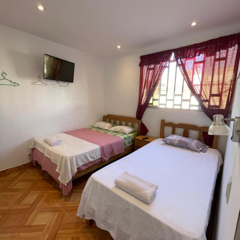 Hospedaje refugio del mar - Twin Room with Private Bathroom - 5