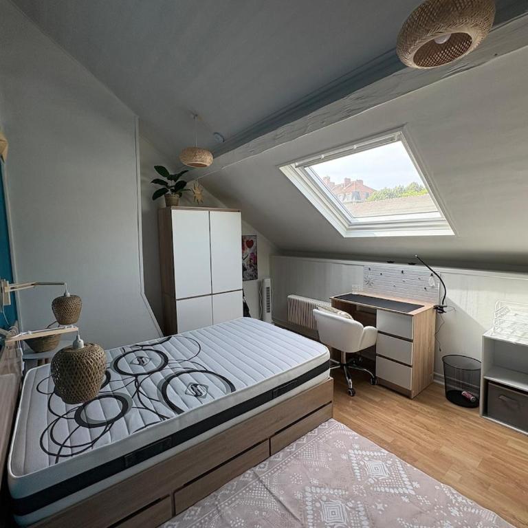 3-bedroom house 5 min from Mégacite & Zenith - Appartement 1 Chambre - 15