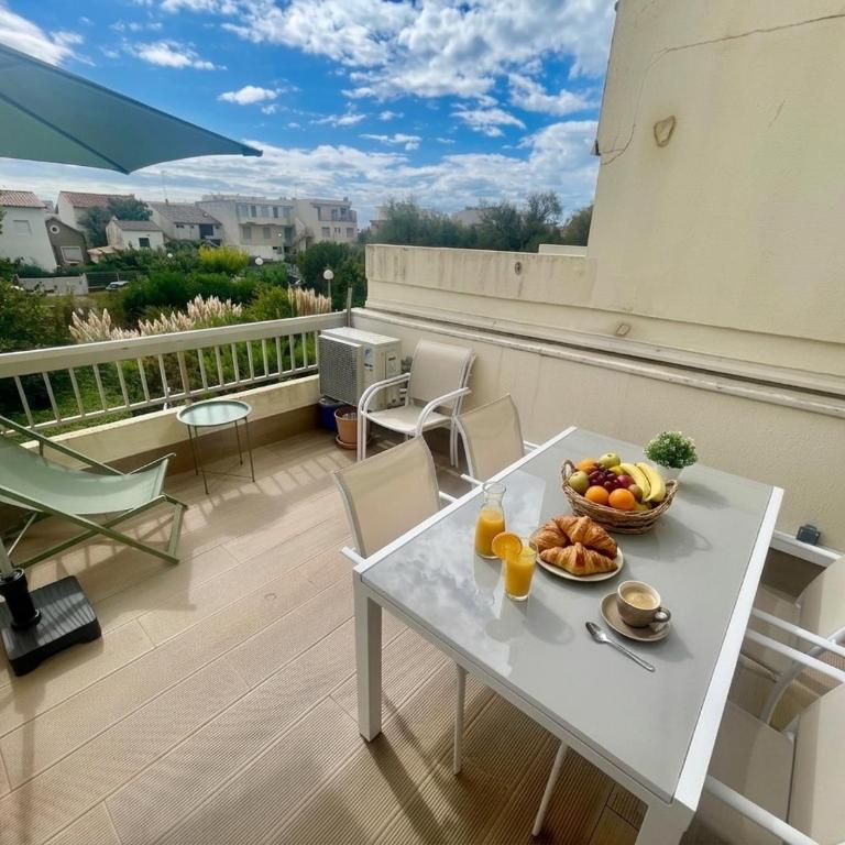 Carnon Appartement 4 personnes avec accès direct plage & terrasse - Appartement 1 Chambre - 18