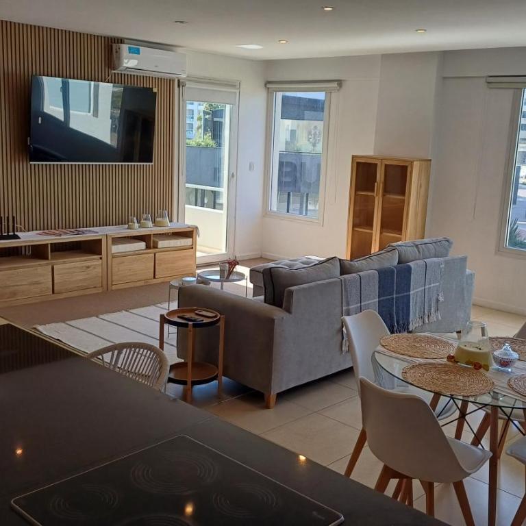Departamento loft con balcón con vistas parciales a la bahia - Apartamento de 1 dormitorio - 4