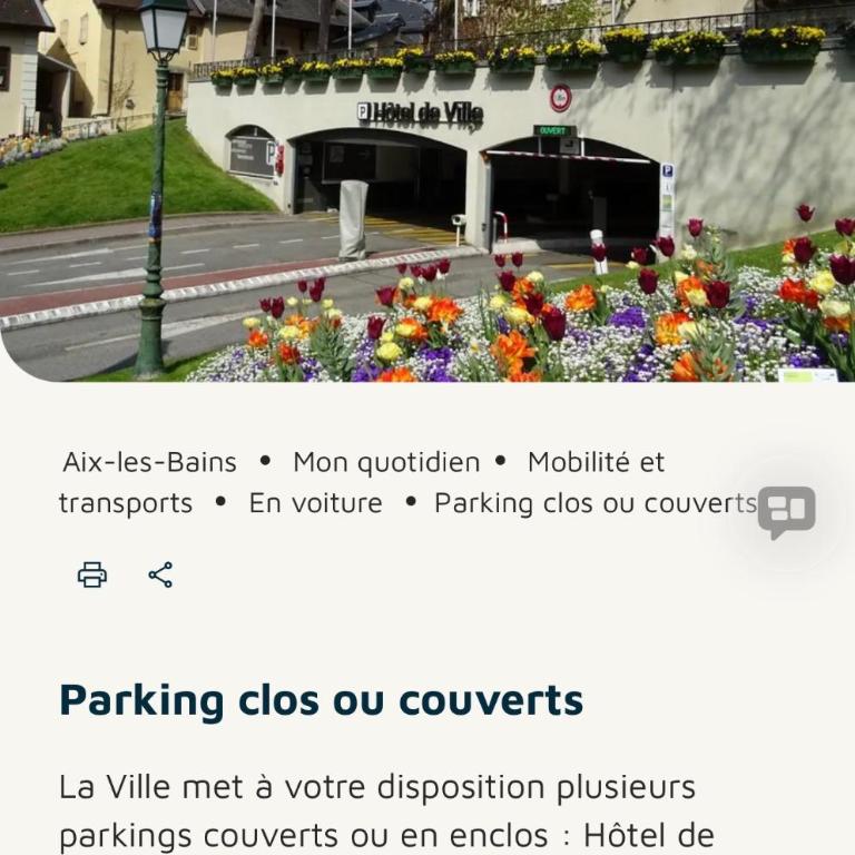 T1 bis, 33m2, avec cuisine, en hyper centre, Aix les Bains - Appartement 1 Chambre - 11