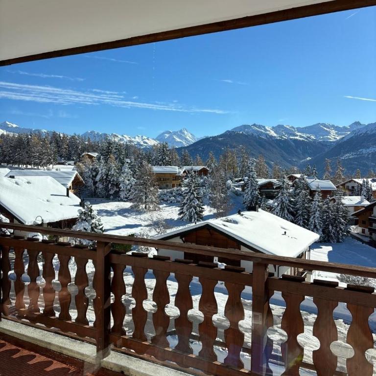 Crans-Montana, Mountain View, Ski & Golf - Apartment mit Blick auf die Berge - 9