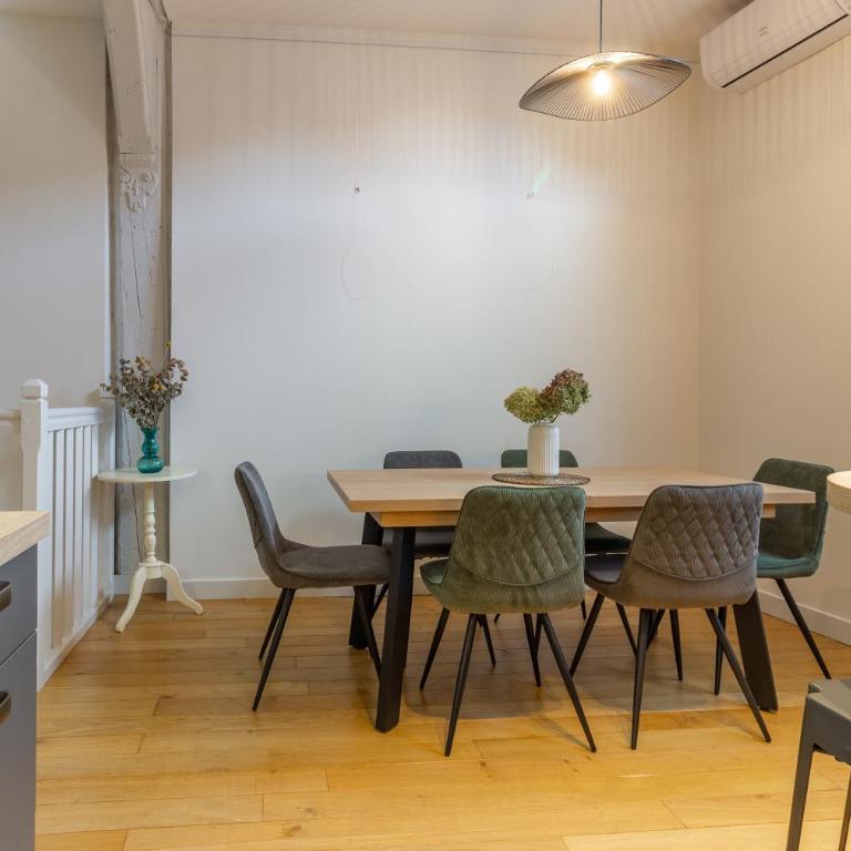 CR3, Duplex climatisé et confortable en hypercentre de Troyes, maison à colombage - Appartamento con 2 Camere da Letto - 6