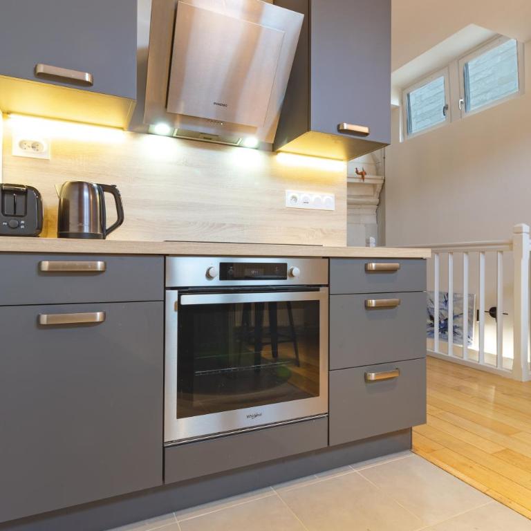 CR3, Duplex climatisé et confortable en hypercentre de Troyes, maison à colombage - Appartamento con 2 Camere da Letto - 10