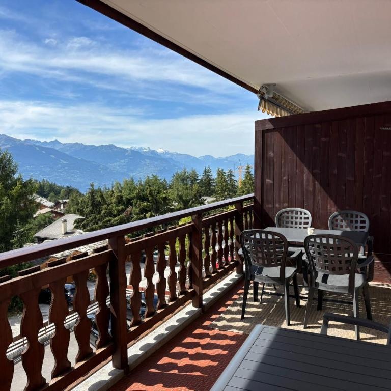 Crans-Montana, Mountain View, Ski & Golf - Apartment mit Blick auf die Berge - 7