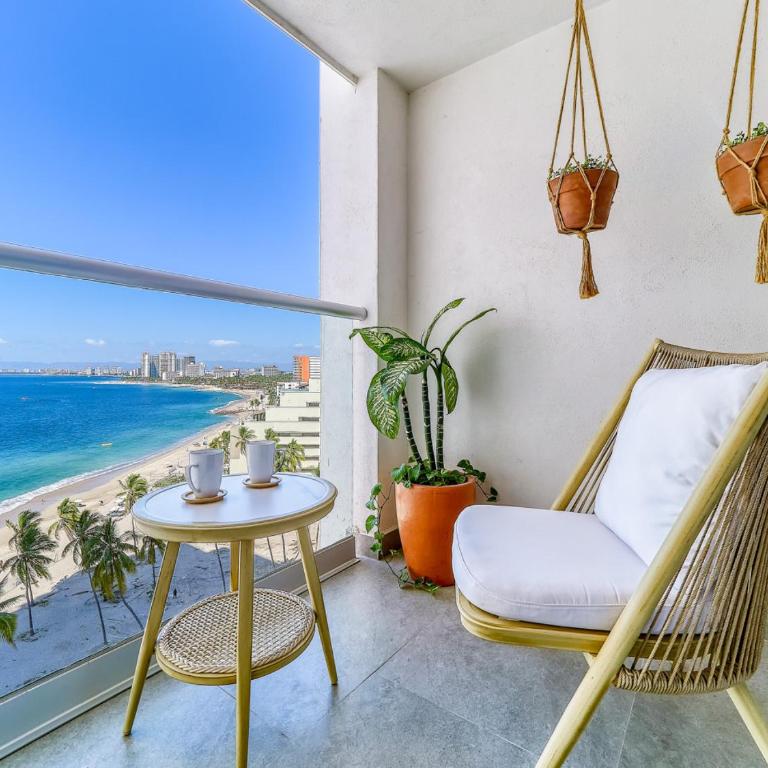 Moikkarentals Beachfront Studio Harbor171 PV - Apartamento de 1 dormitorio - 11