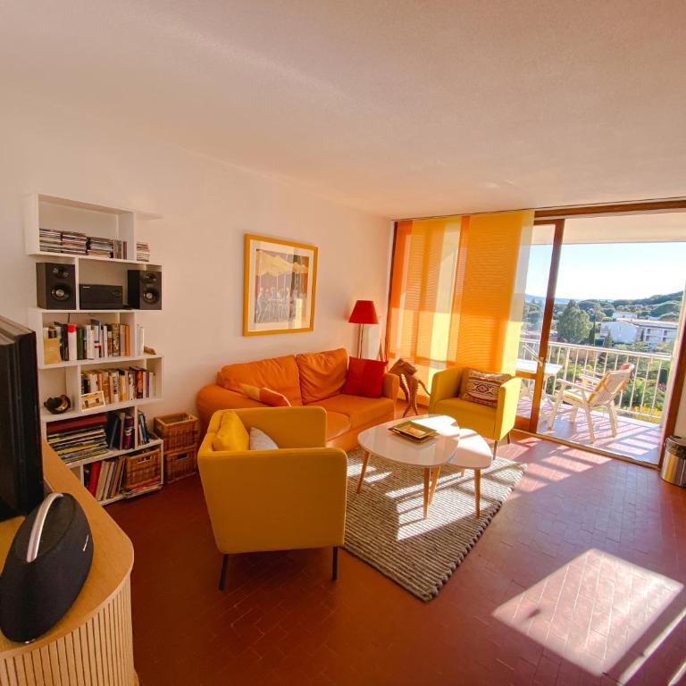 Ferienwohnung mit Meerblick, Pool und Tennisplätzen - Appartement 1 Chambre - 2