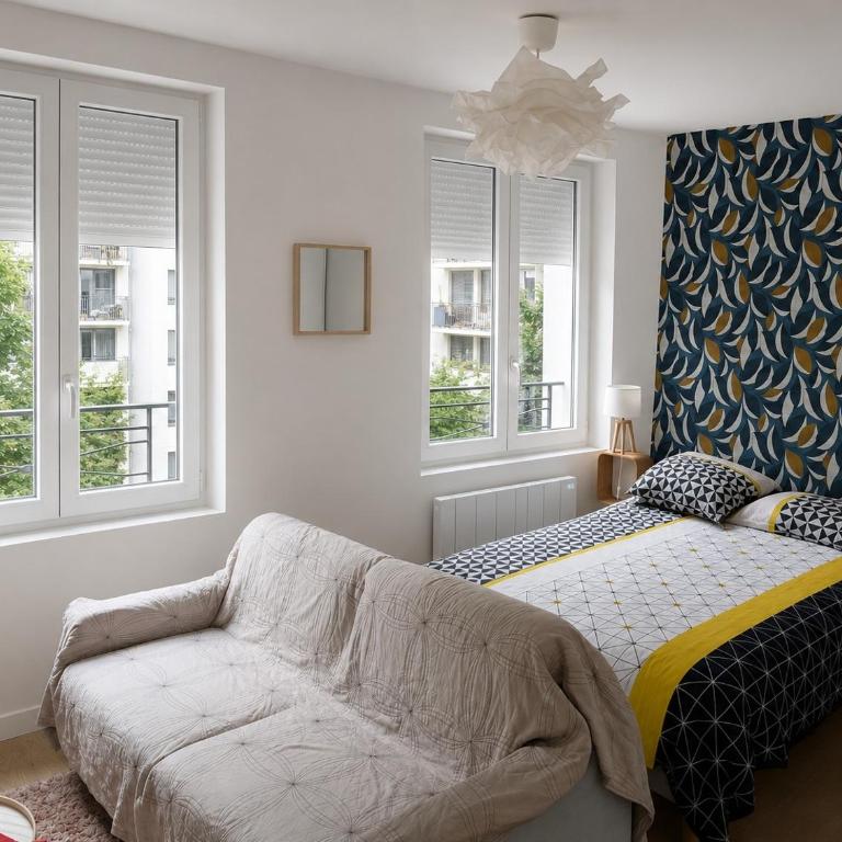 Studio Paris buttes Chaumont - Appartement 1 Chambre - 1