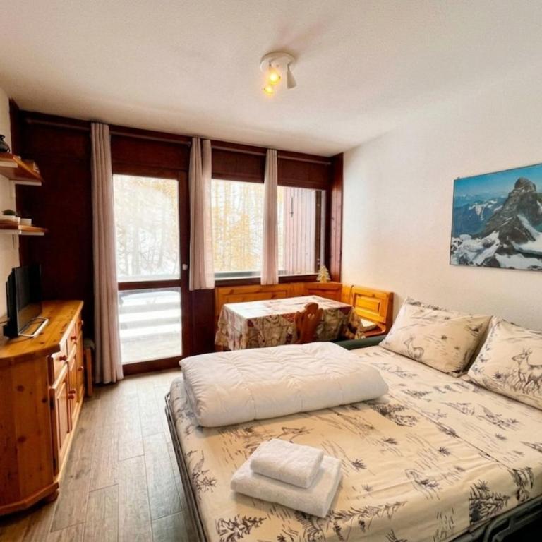Schuss 1 Cervinia apartment with balcony- without WiFi - CIR 0197 - Apartment mit 1 Schlafzimmer - 3