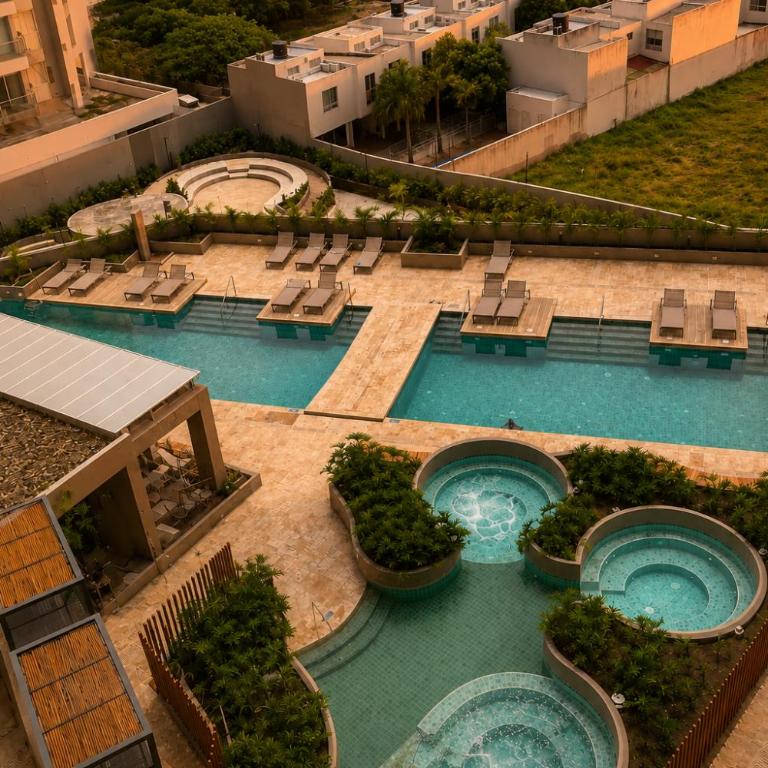 Apartment with luxury mountain view, pool and WiFi - Apartamento de 1 dormitorio - 2