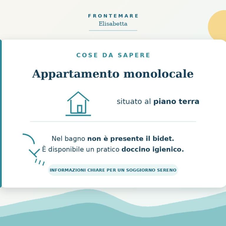 Frontemare Appartamenti e Camere ELISABETTA - Monolocale - 4