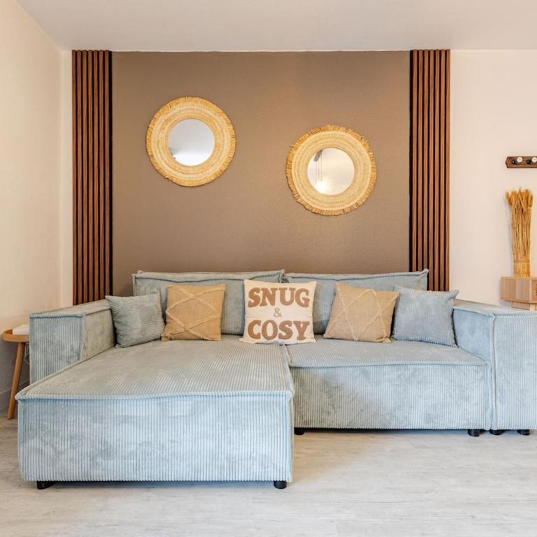 Le Cosy Bernard, parking, climatisation chambre, piscine fermée pour 2026 - Appartement 1 Chambre - 1