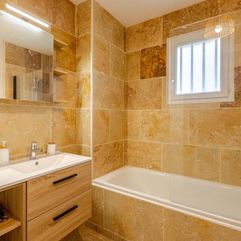 Le Cosy Bernard, parking, climatisation chambre, piscine fermée pour 2026 - Appartement 1 Chambre - 4