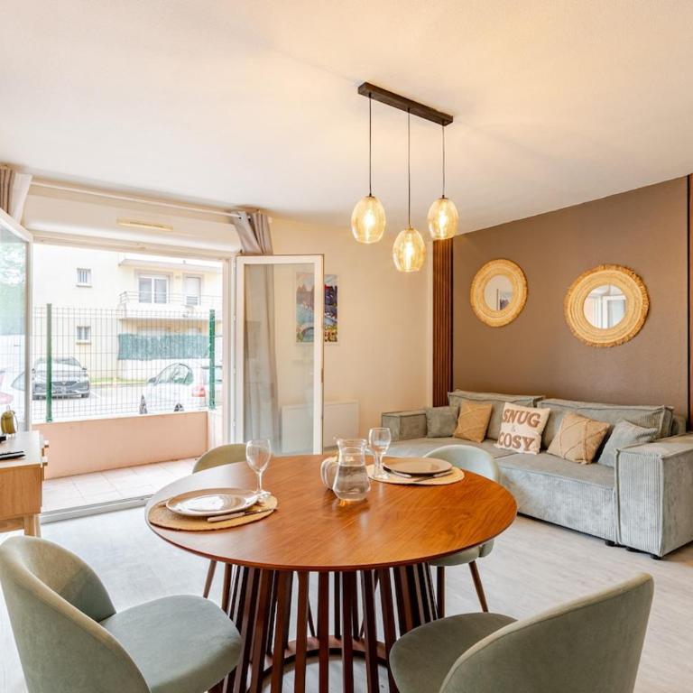 Le Cosy Bernard, parking, climatisation chambre, piscine fermée pour 2026 - Appartement 1 Chambre - 12