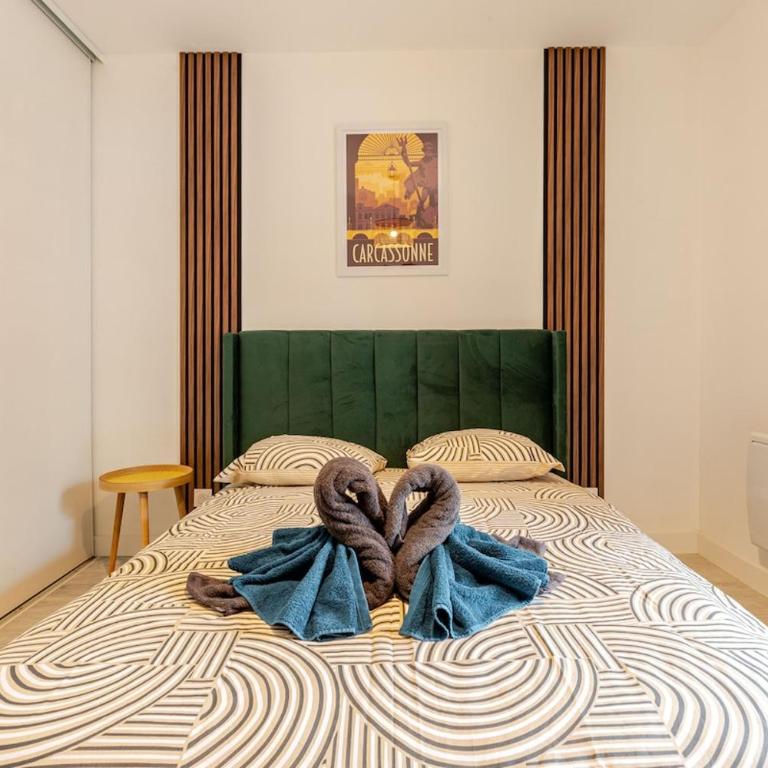 Le Cosy Bernard, parking, climatisation chambre, piscine fermée pour 2026 - Appartement 1 Chambre - 13