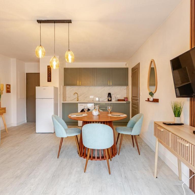Le Cosy Bernard, parking, climatisation chambre, piscine fermée pour 2026 - Appartement 1 Chambre - 16