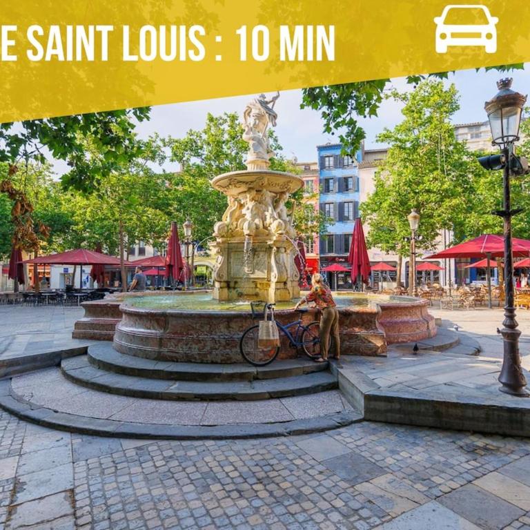 Le Cosy Bernard, parking, climatisation chambre, piscine fermée pour 2026 - Appartement 1 Chambre - 17