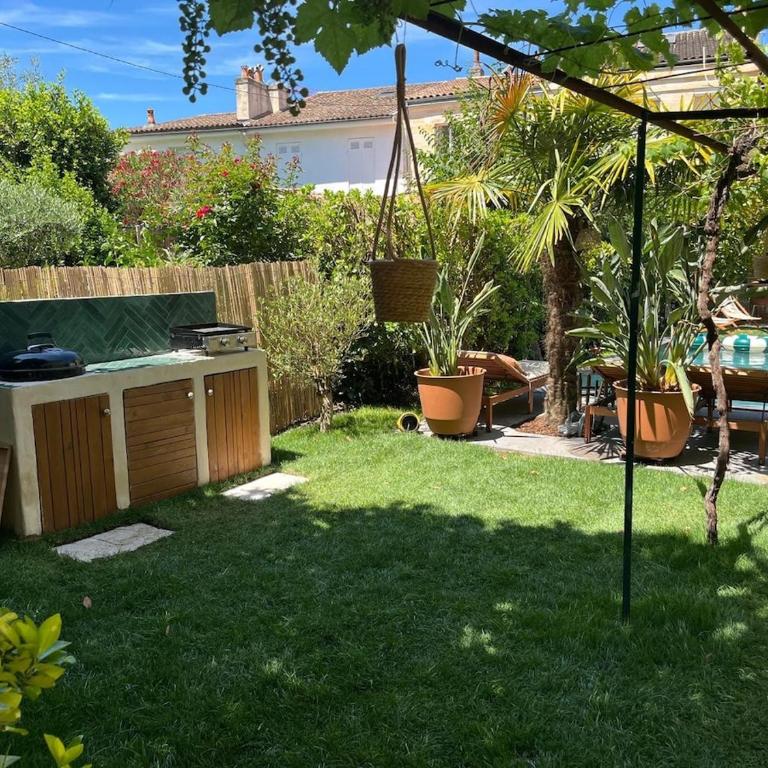Oasis pool and clim in Bordeaux - Villa - 17