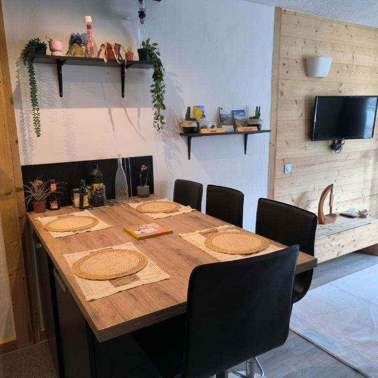 MyHome - Cosy et central - Studio 4 pax refait à Val Claret - Estudio con sofá cama - 10