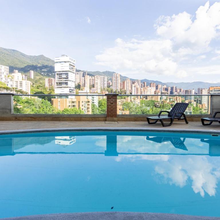Prime Location with Park Views AC in El Poblado - Apartamento de 1 dormitorio - 38