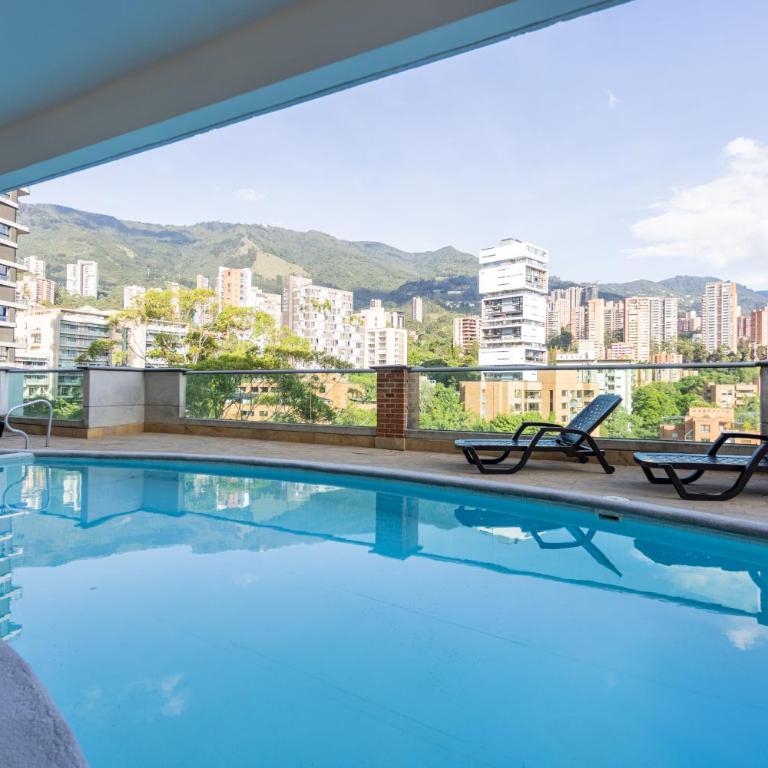 Prime Location with Park Views AC in El Poblado - Apartamento de 1 dormitorio - 37