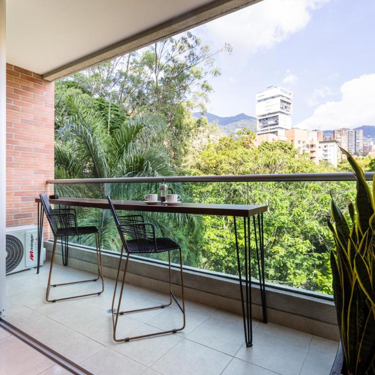 Prime Location with Park Views AC in El Poblado - Apartamento de 1 dormitorio - 27